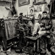 Shoe repair shop, Cairo