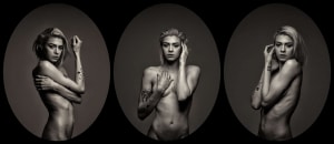 Nude Photography Triptych