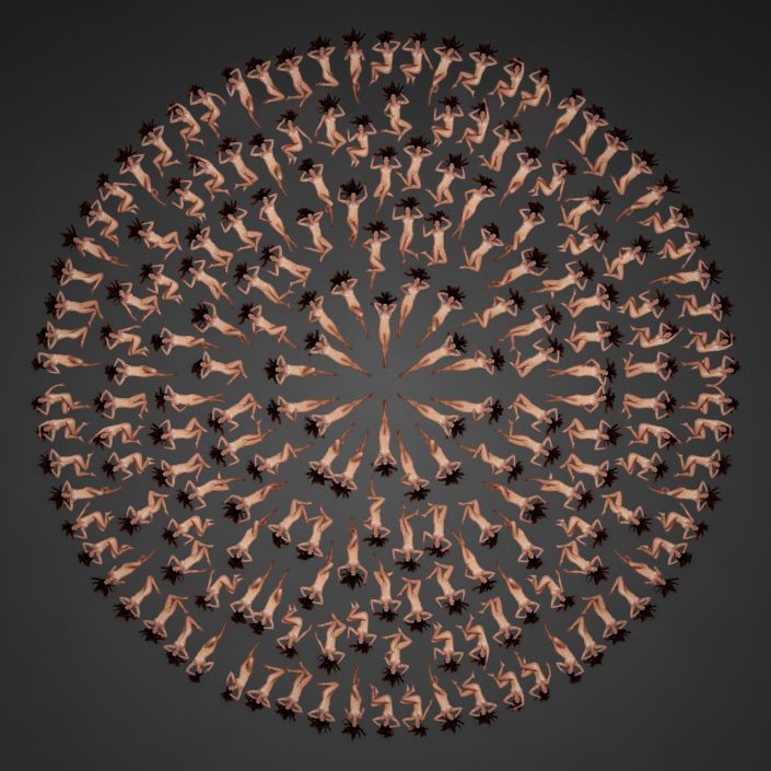 Nude Mandala Photography