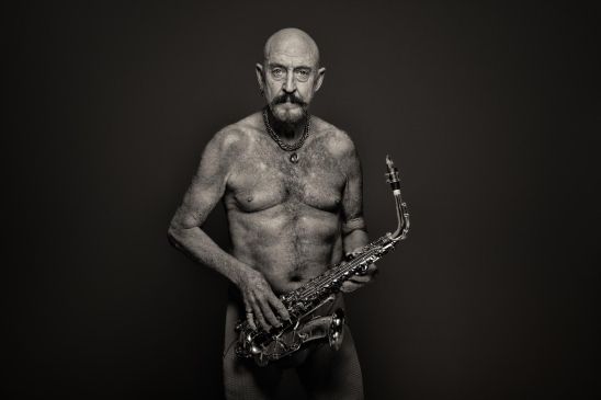 Man with Saxophone