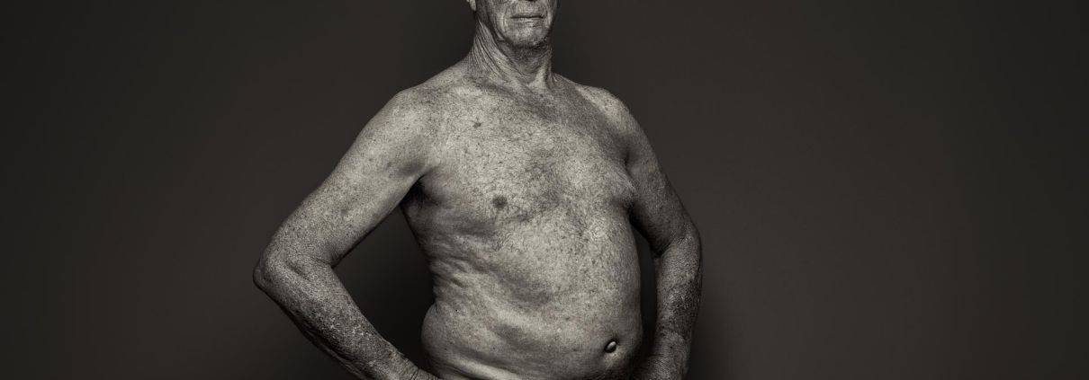 Man posing for his studio Portrait